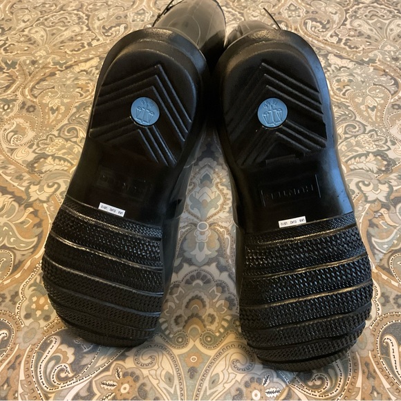 Like New Hunter Original Tall Black Gloss Boots Womens Sz 10 Worn 1x - Picture 6 of 16